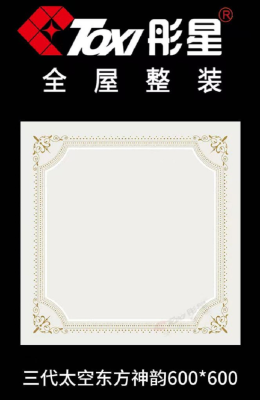 铝扣板-三代太空东方神韵600*600